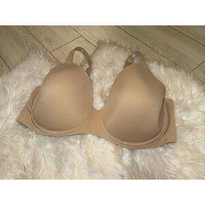 Soma Embraceable Perfect Coverage Bra Lined Underwire Womens 42DDD Beige